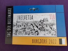Burgdorf 2022 Sonderblock ** Tag der Briefmarke