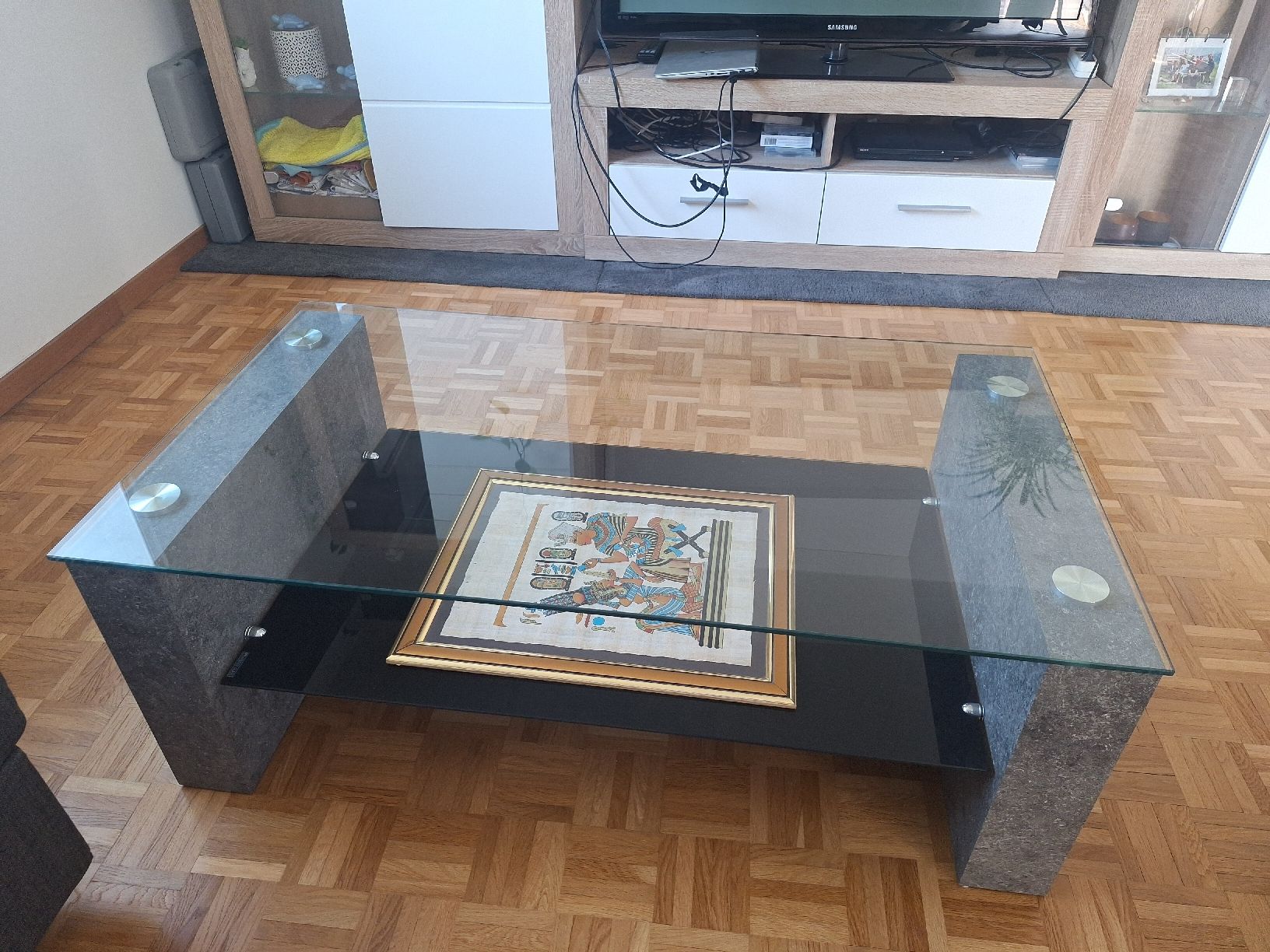Tavoli: Moderner Glastisch zu verkaufen – Usato da Stansstad venduto da Duracell__5