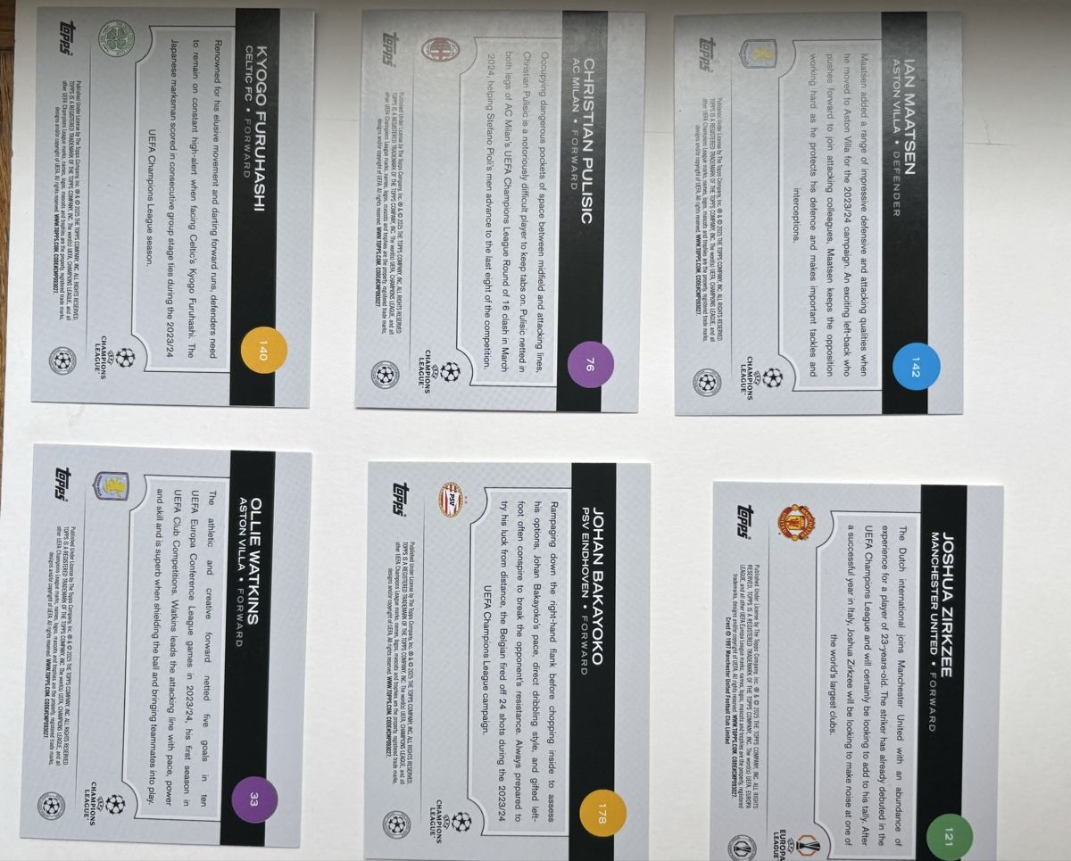Topps Carte collezionabili: Topps Flagship 24/25 Karten – Nuovo (secondo la descrizione) da Basel venduto da JM_Cards 1