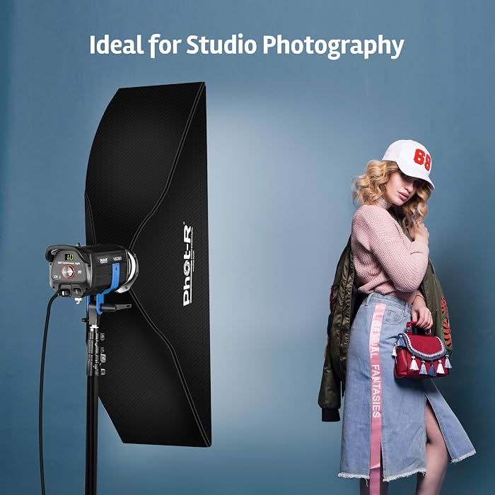 Blitze: Umbrella Style Strip Softbox + Honeycomb Grid Bowen – Gebraucht aus Goldau von Kseniya123 4