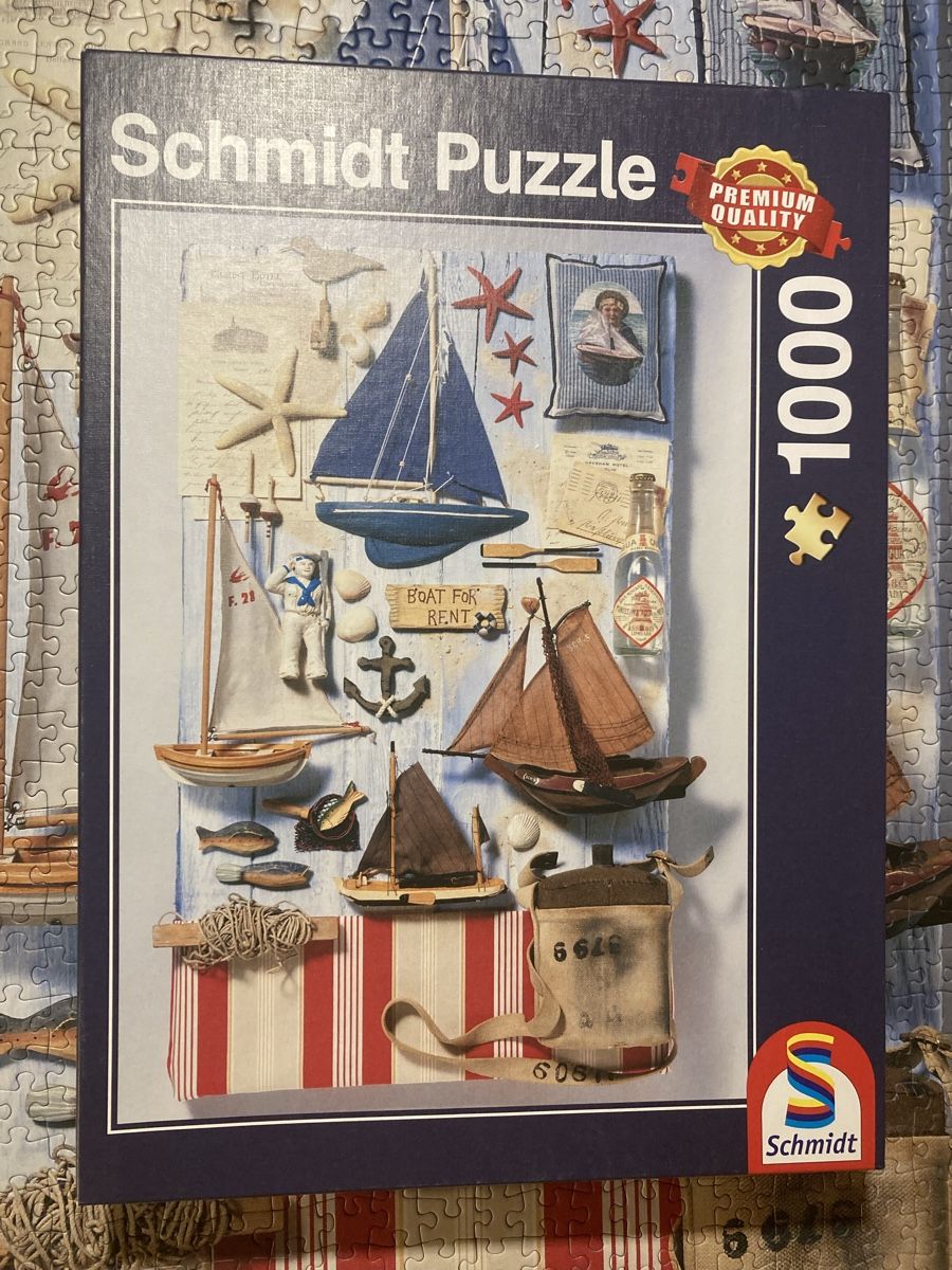 Puzzle: Schmidt Puzzle Maritimes Potpourri 1000 Teile – Usato da Steffisburg venduto da sunflower2302