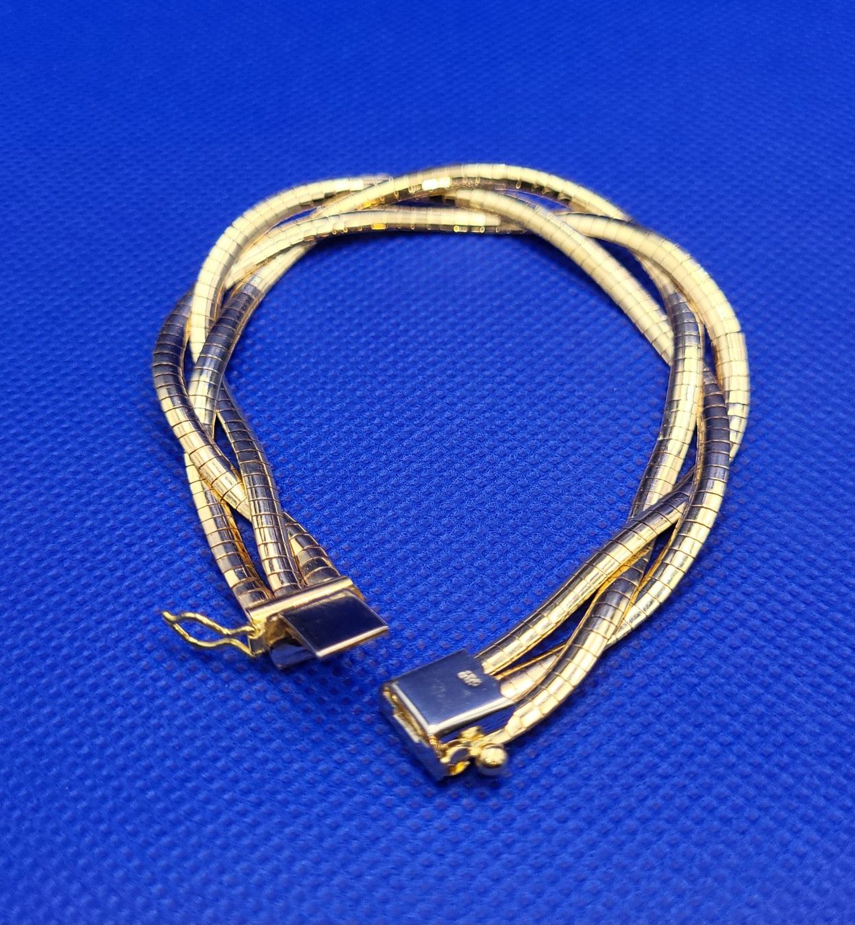 Armbänder & -reifen: 585 Massiv Bicolour Gold Armband – Gebraucht aus Wald ZH von Aniade 2