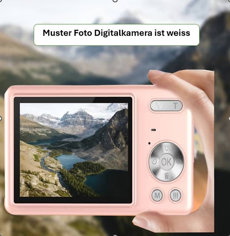 Fotocamera: Neue Digital Kamera mit Klappdisplay (weiss) – Nuovo e nell'imballaggio originale da Altenrhein venduto da marcow313 3