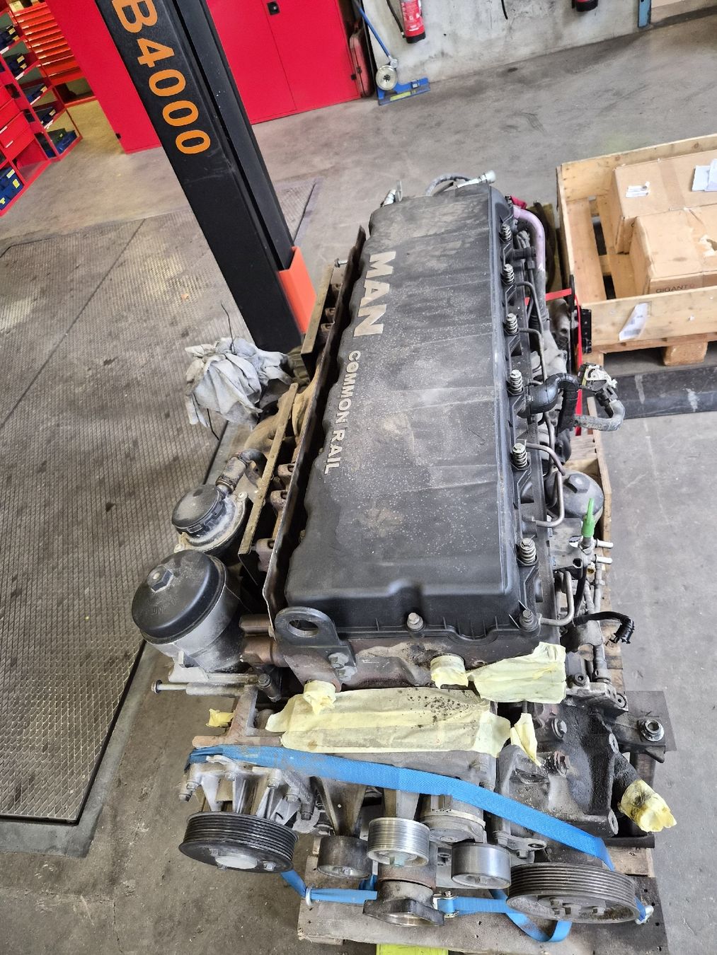 Man Motoren: LKW Motor MAN – Gebraucht aus Trübbach von rob_tg2c