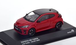 Toyota Yaris GR seit 2020 dunkelrot met. / schwarz      1:43