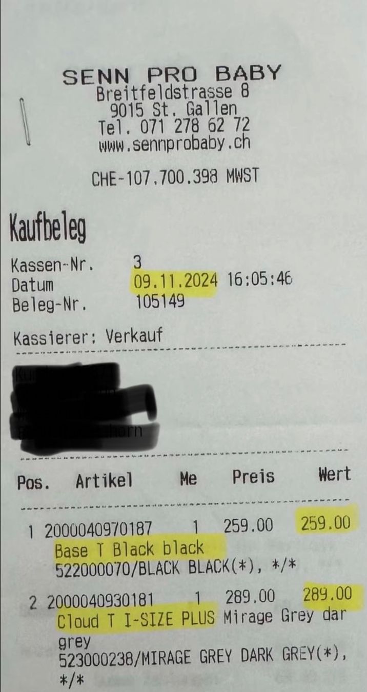 Cybex Seggiolini per auto: Babyautositz Babyschale Cybex – Usato da Romanshorn venduto da oag_mh9q 6