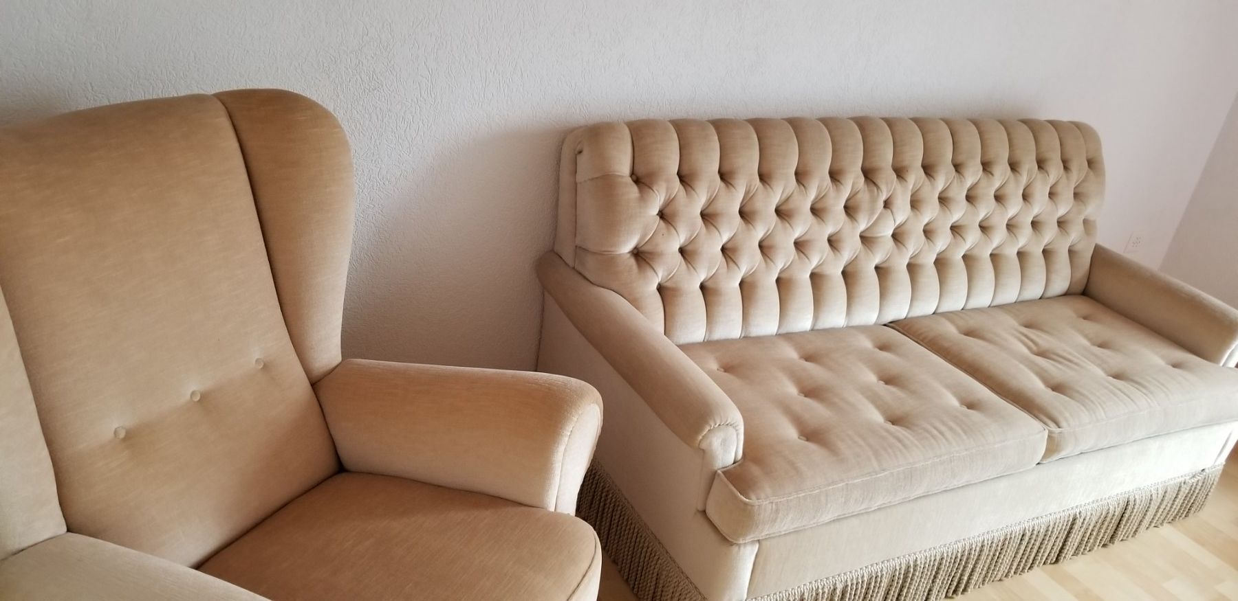 Divani: Bettsofa und Sessel, antik, sehr stabil, ein "Hingugker" – Usato da Menznau venduto da jul_l5bd 1