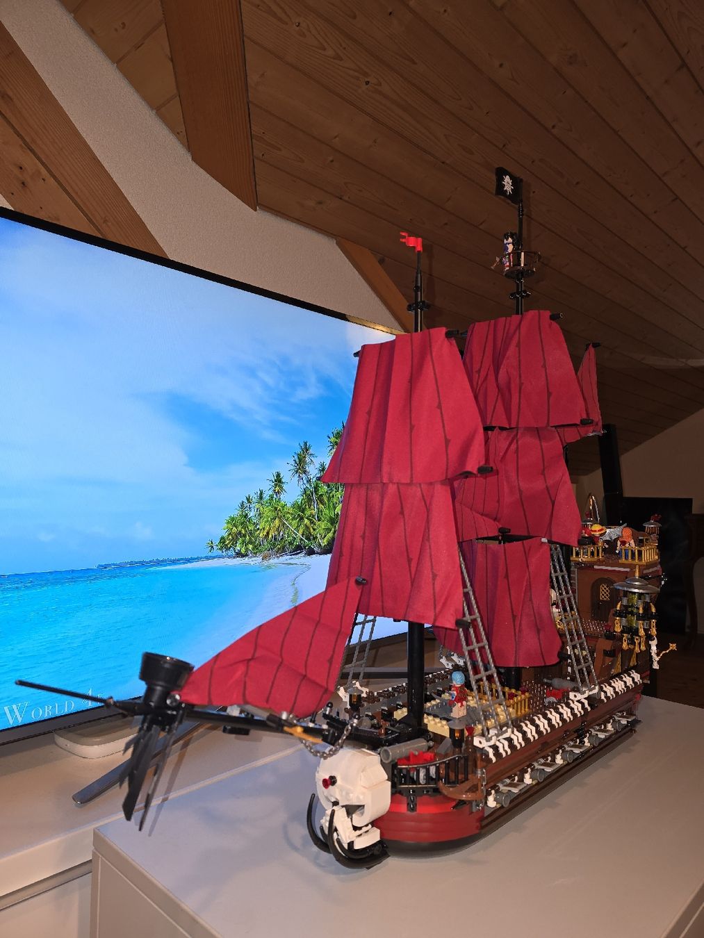 Spielzeuge: Queen Anne's Revenge Piratenschiff – Neu (gemäss Beschreibung) aus Flawil von Ride4Fun 1