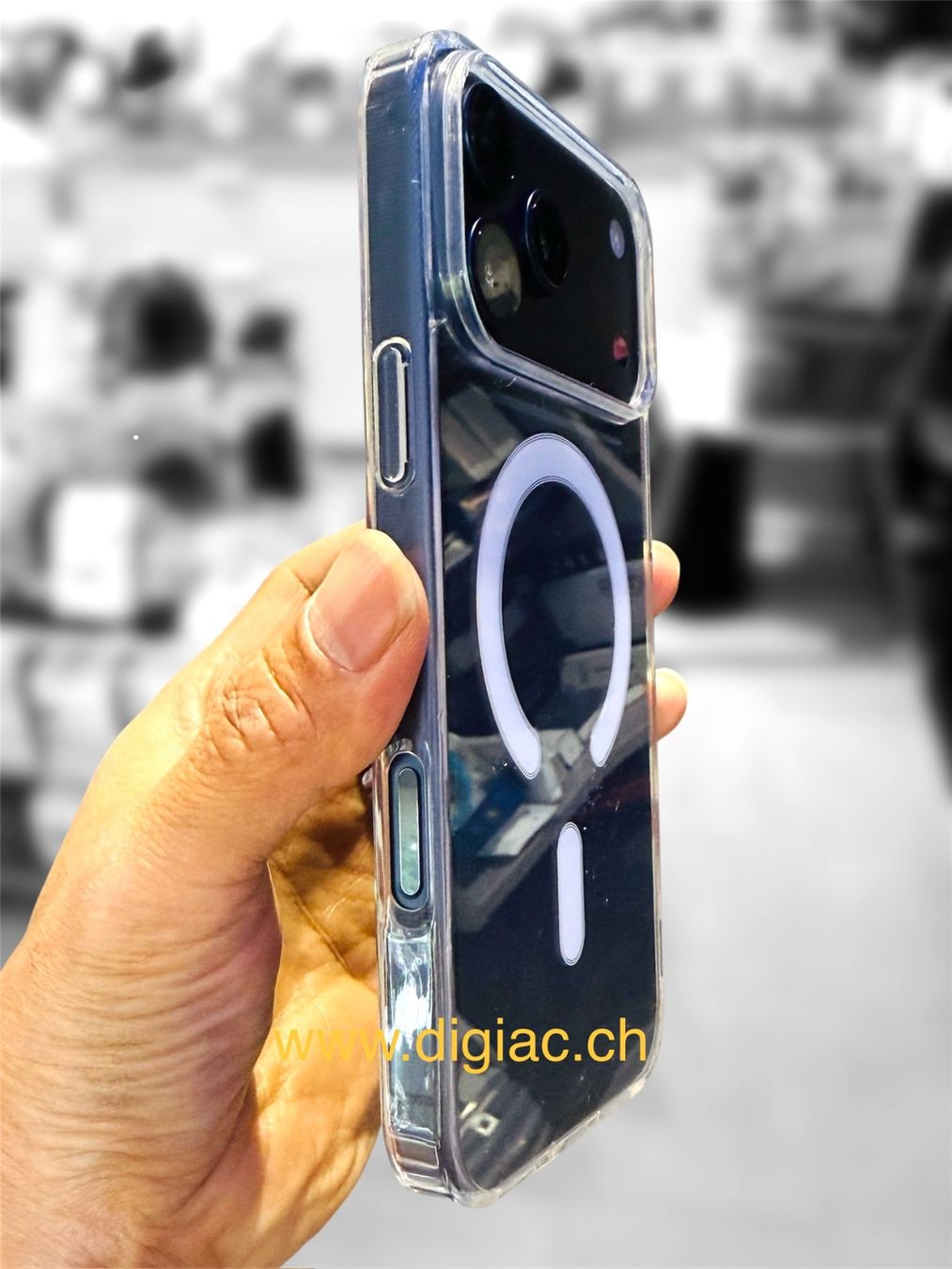 Cover & Protezioni schermo: iPhone 18 Pro Max  - Coque transparente magsafe clear – Nuovo e nell'imballaggio originale da Morges venduto da DigiAC 2