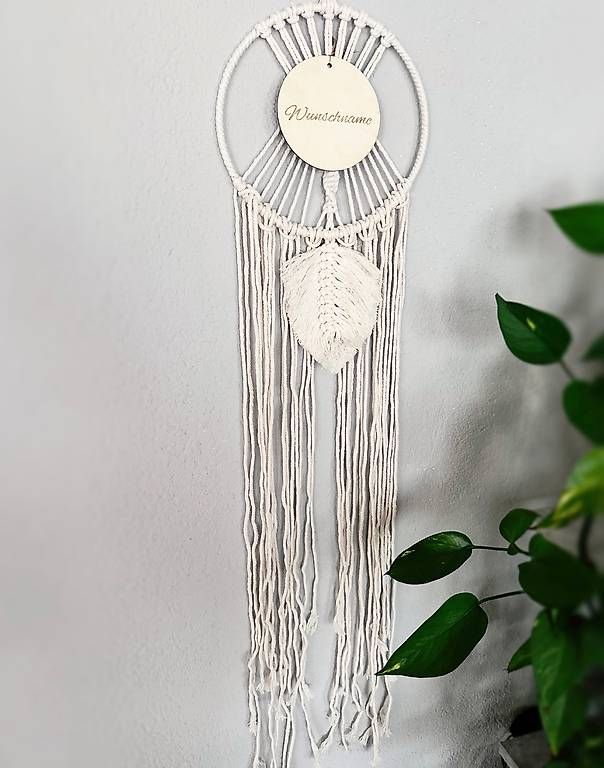 Tutte le decorazioni: Boho makramee Traumfänger personalisiert  – Usato da Glis venduto da KubEmma.ch 2