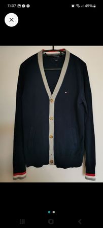 Pull-over bleu de Tommy Hilfiger, taille M