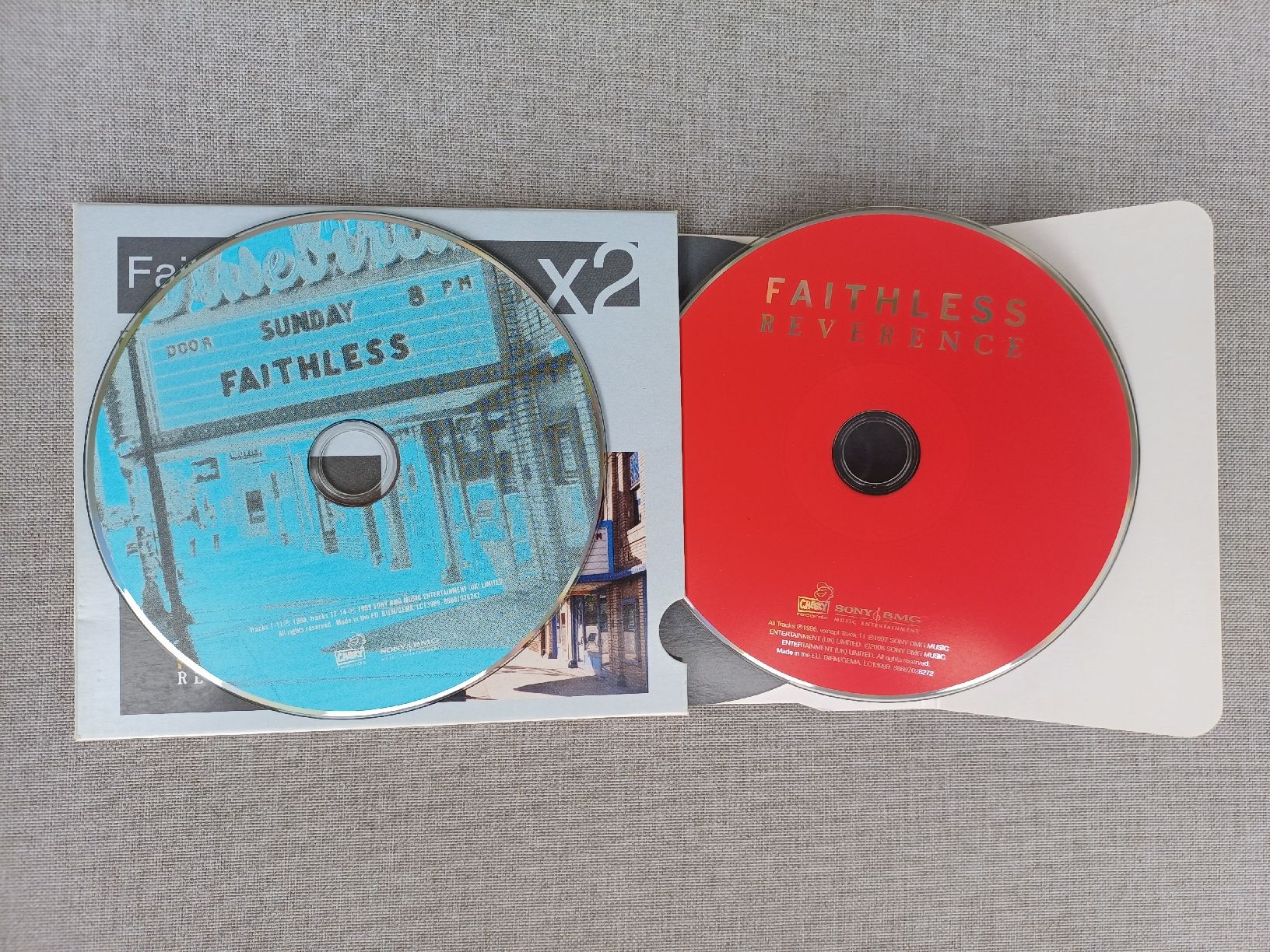 CD: Faithless "Reverence" + "Sunday 8pm" CDx2 – Nuovo (secondo la descrizione) da Begnins venduto da Drastic-Sound 2