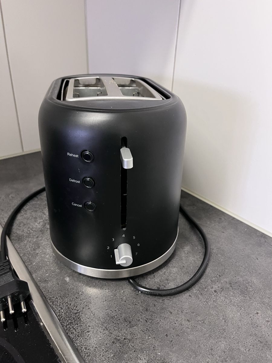 Durabase Elettrodomestici da cucina: Toaster Durabase schwarz 2-Schlitz – Usato da Russikon venduto da sparklingvision 1