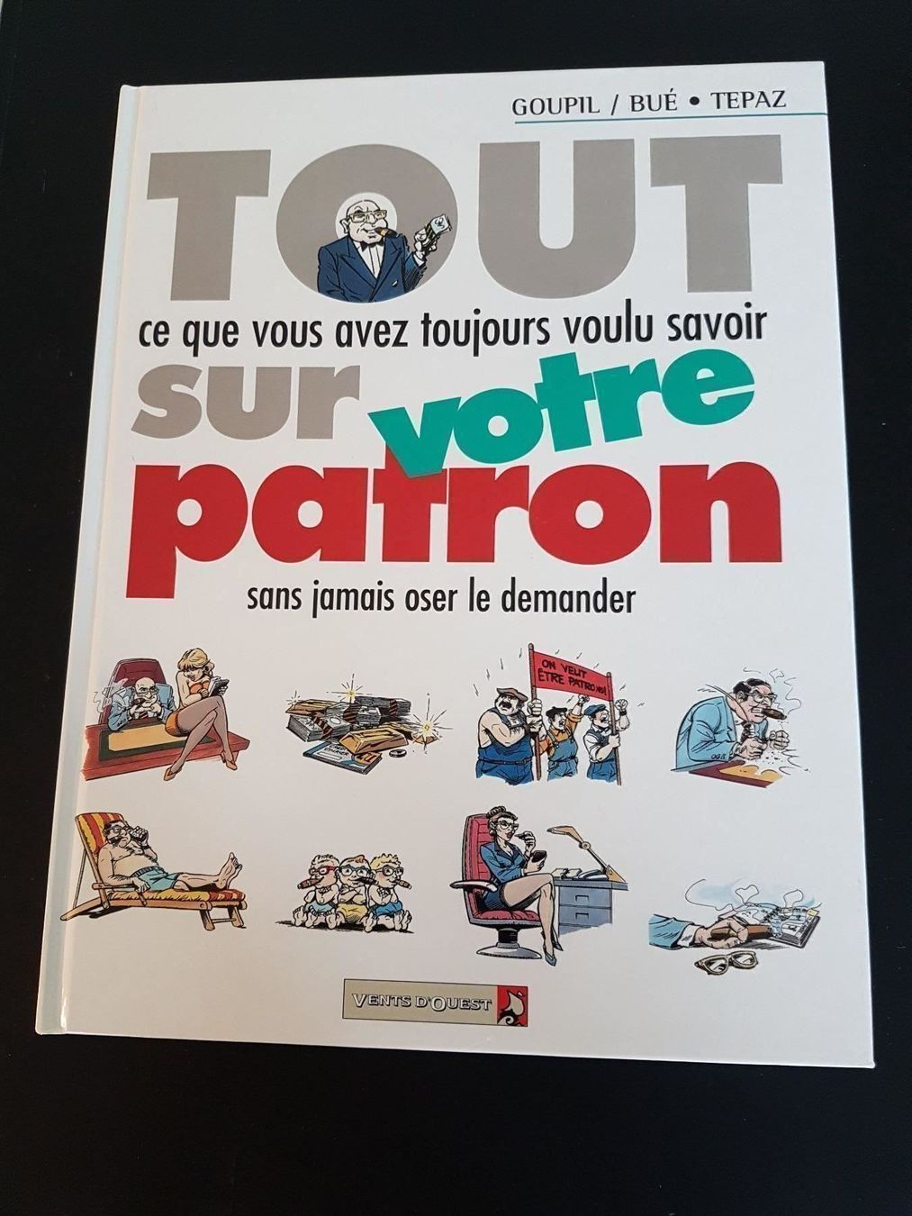 Comics: B.D. "Tout sur votre Patron" – Gebraucht aus Payerne von tintin08