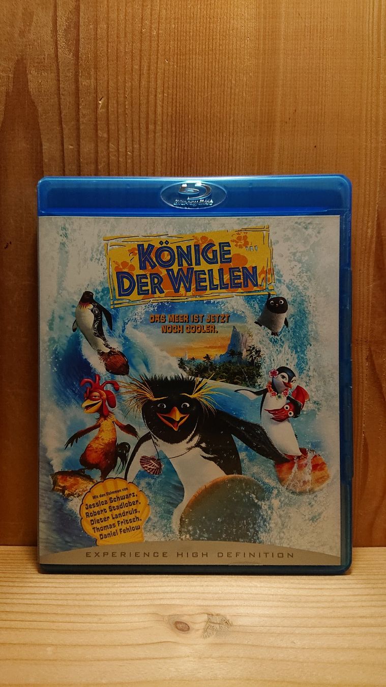 Alle DVDs: KÖNIGE DER WELLEN Blu-Ray – Gebraucht aus Wilderswil von Exebub