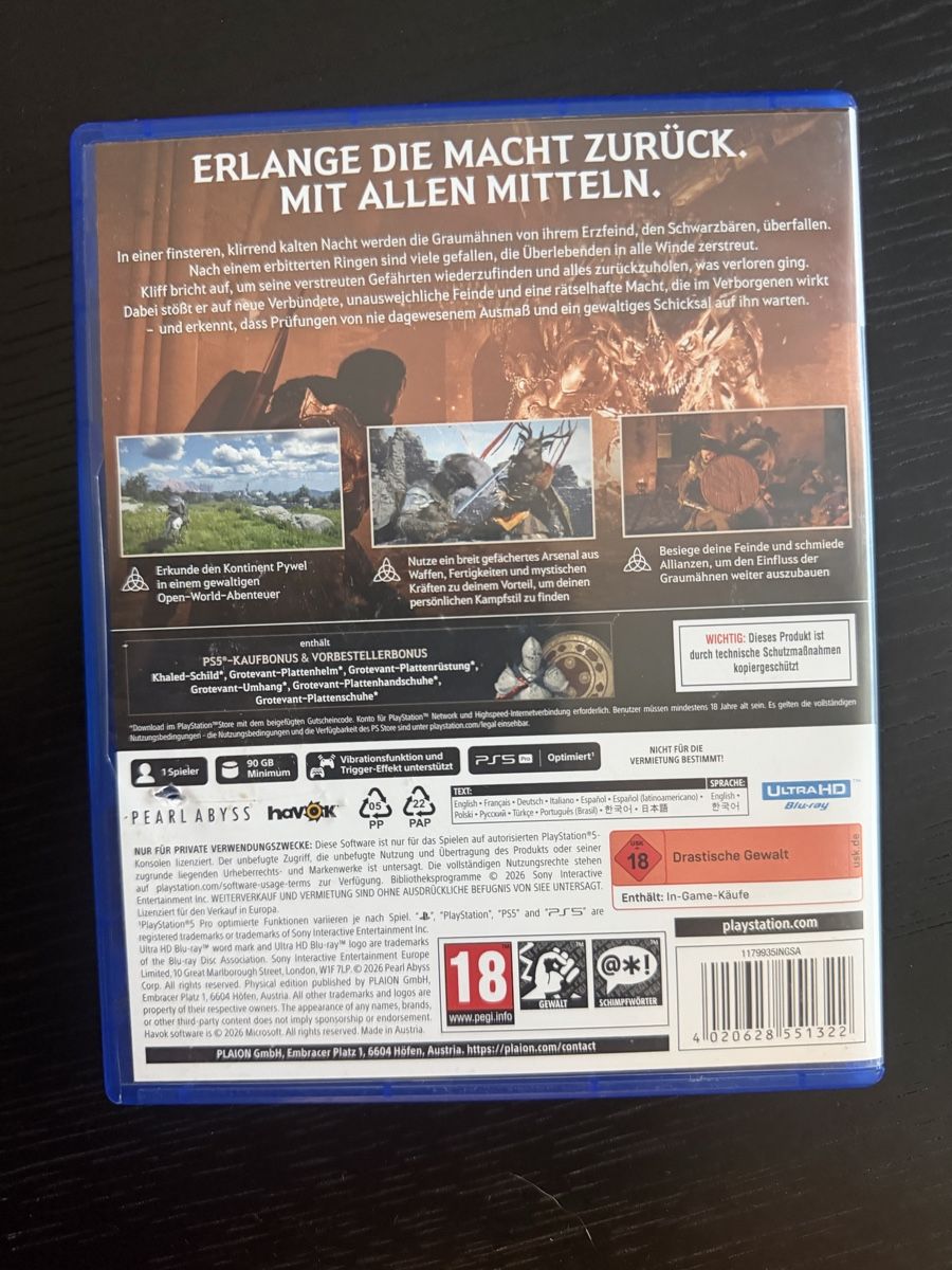 Sony Giochi: Crimson Desert Day One Edition Spiel NEU – Nuovo (secondo la descrizione) da Lausen venduto da EisAmStiel94 1
