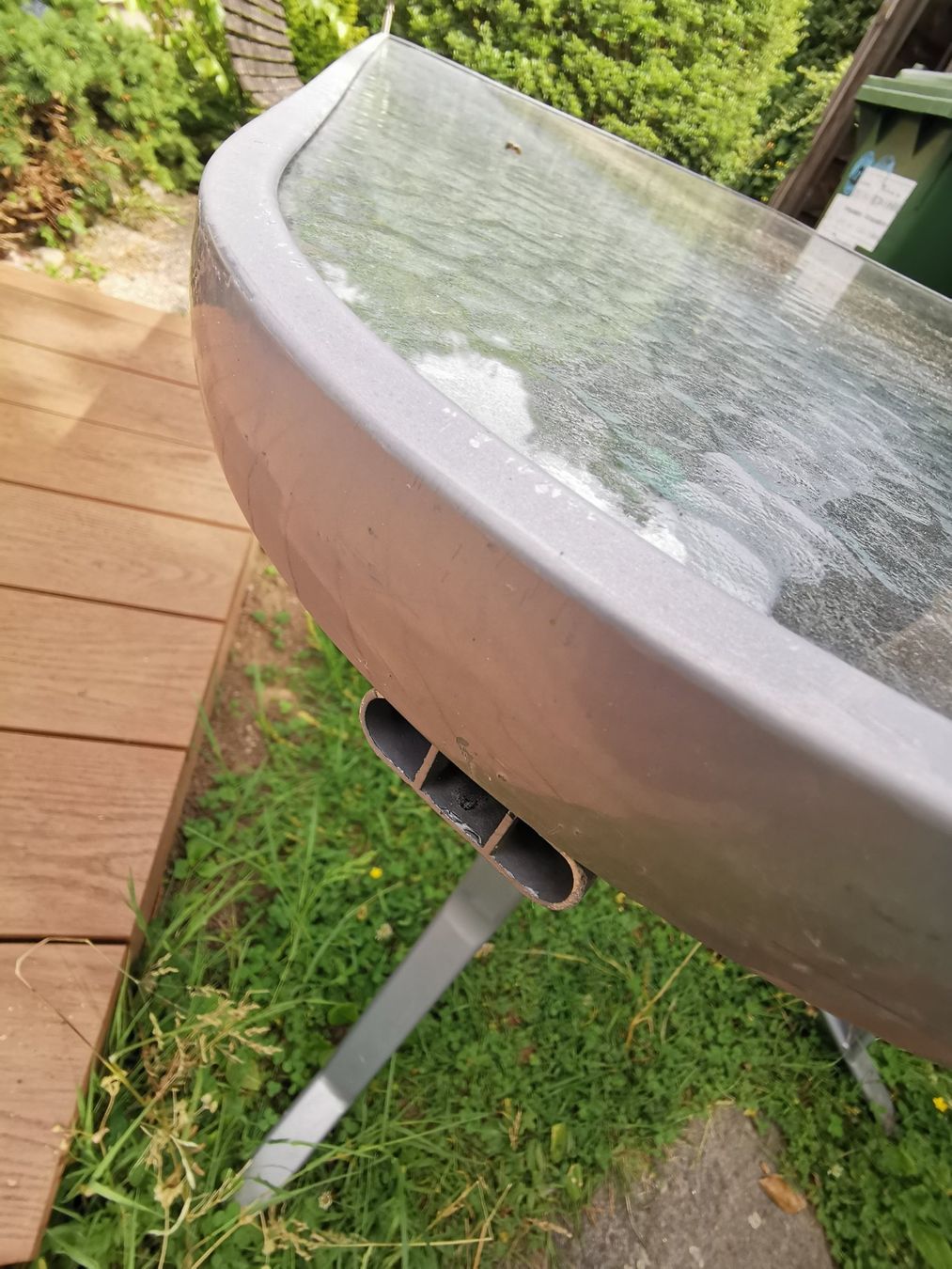 Tavoli: Glastisch für Balkon/Garten – Usato da Glattfelden venduto da sut_q8d2 3