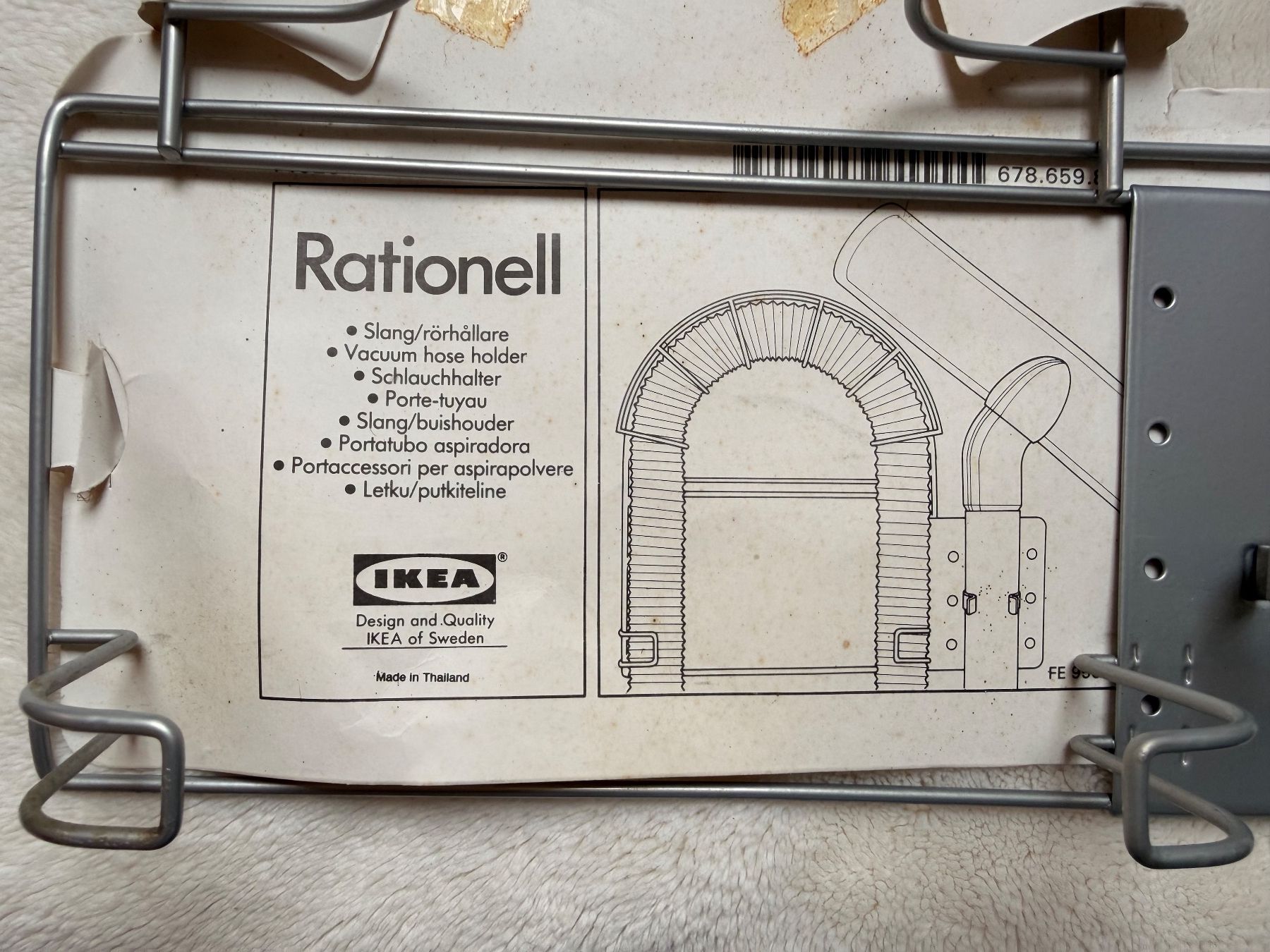 Ikea Supporti a parete: Vacuum hose holder - Ikea - Antik – Nuovo e nell'imballaggio originale da Würenlos venduto da Abracadabra26 1