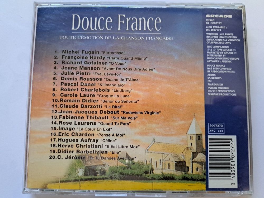 Cd Douce France - Toute l'émotion de la chanson Française (D'occasion ...