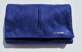 Swissair Necessaire Reise Set dunkelblau neu