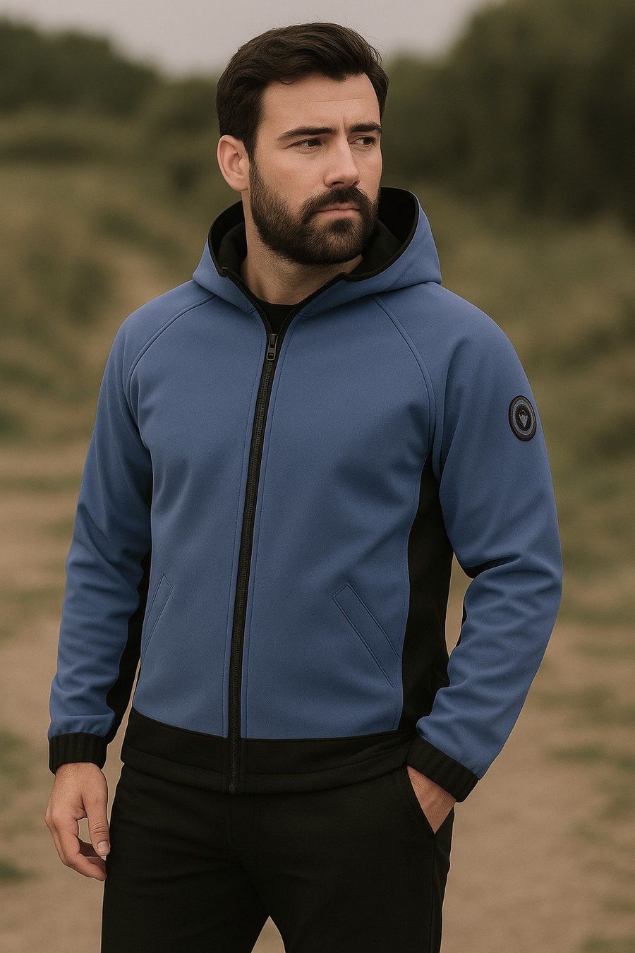 Tissus: Hochwertiger Softshellstoff warme Innenseite – Neuf (Voir description) à Weite par Uhu36uhu