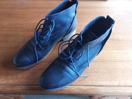 Schöne Damen Schuhe Leder Stiefeletten Gr. 40