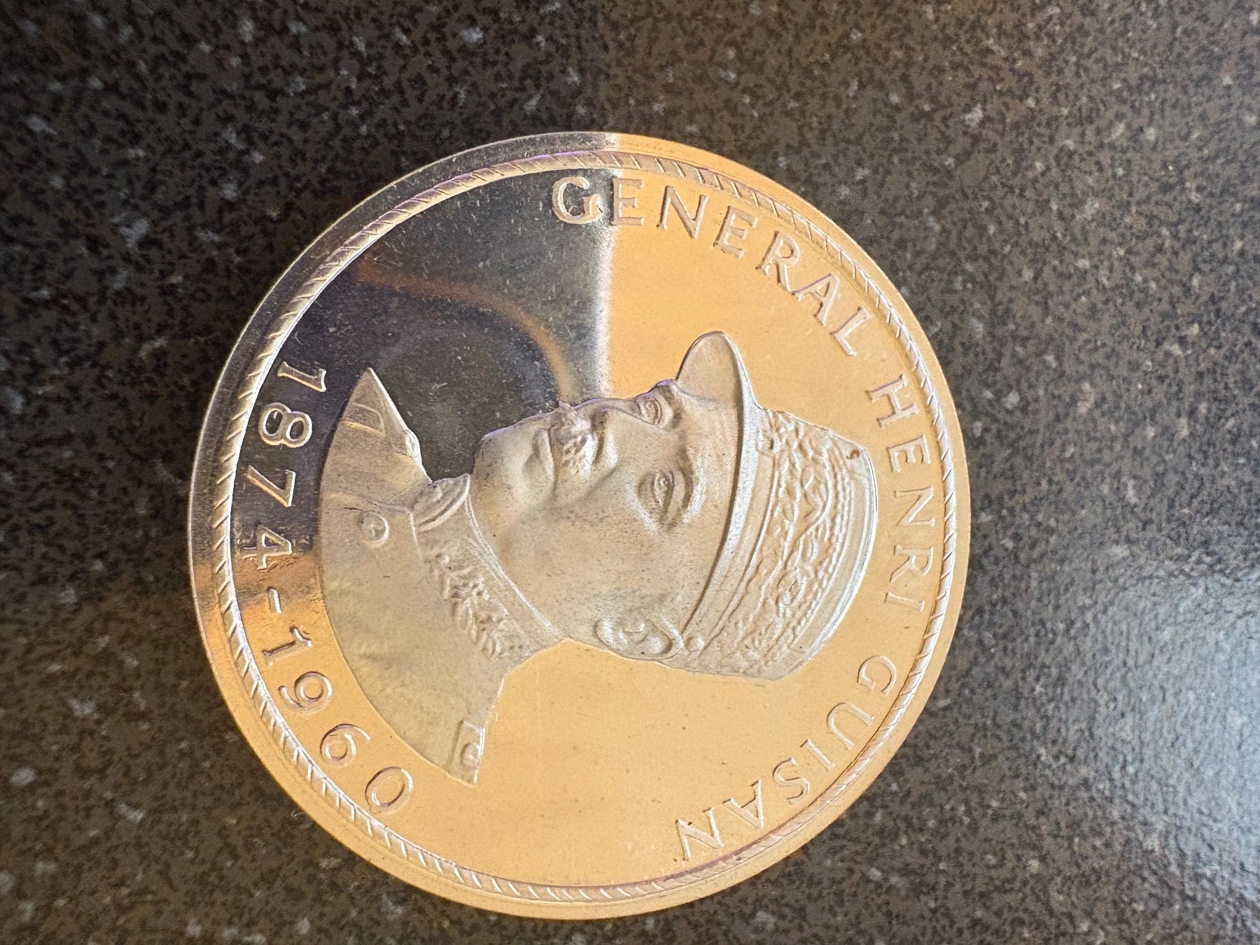 Medaglie: Silber Medaille H.Guisan – Usato da Murten venduto da Tzaugg 1