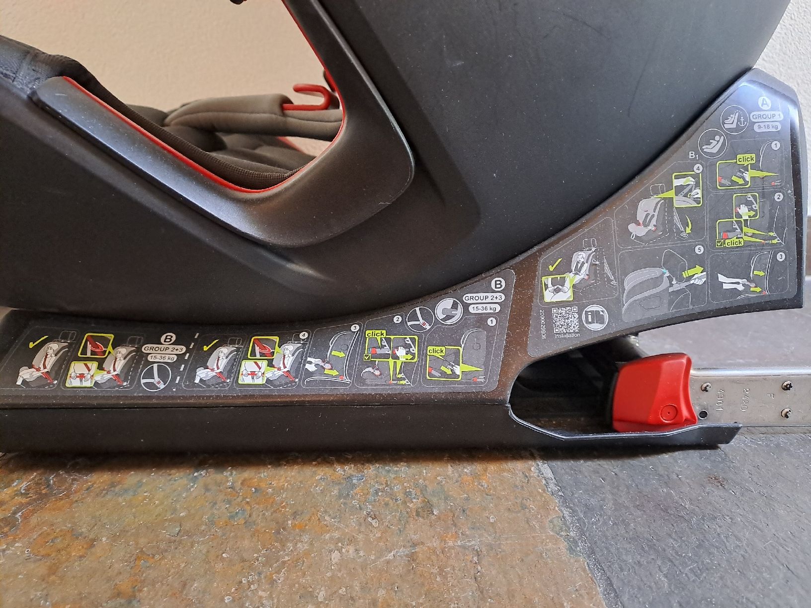 Britax Römer Auto-Kindersitze: Auto Kindersitz Britax Römer ADVANSAFIX IV R – Gebraucht aus Felsberg von cavan7000 4