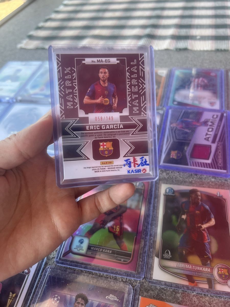 Panini Carte collezionabili: Panini Obsidian Auto/Patch Eric Garcia /149 – Usato da Uhwiesen venduto da maflo2 1
