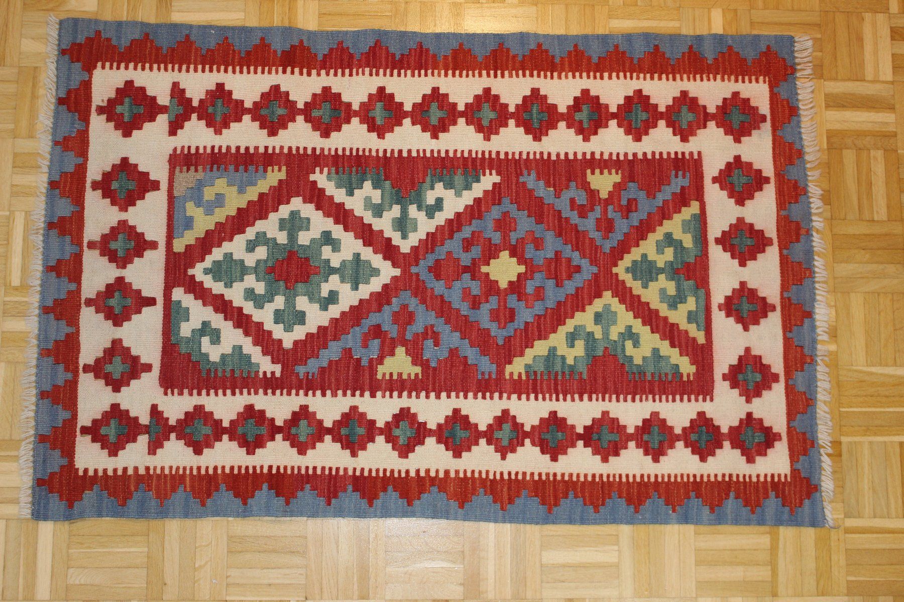 Tappeti: Kelim teppich 127x82 – Usato da Basel venduto da Mila_Graf