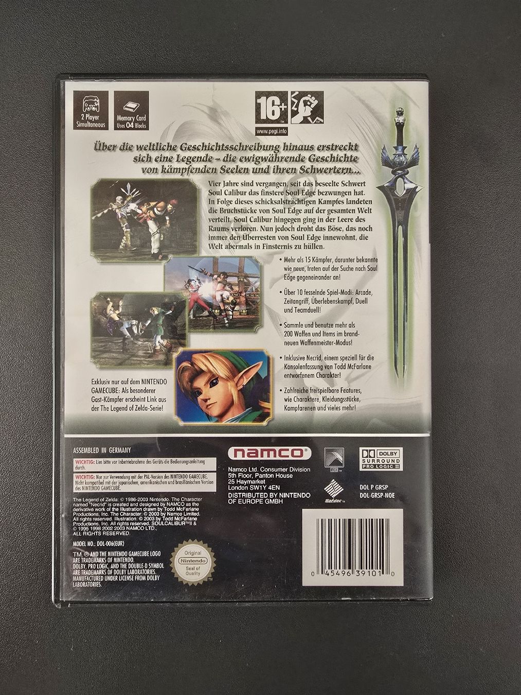Nintendo Giochi: Soulcalibur II - Nintendo Gamecube  – Usato da Chur venduto da 1996hiphop 1