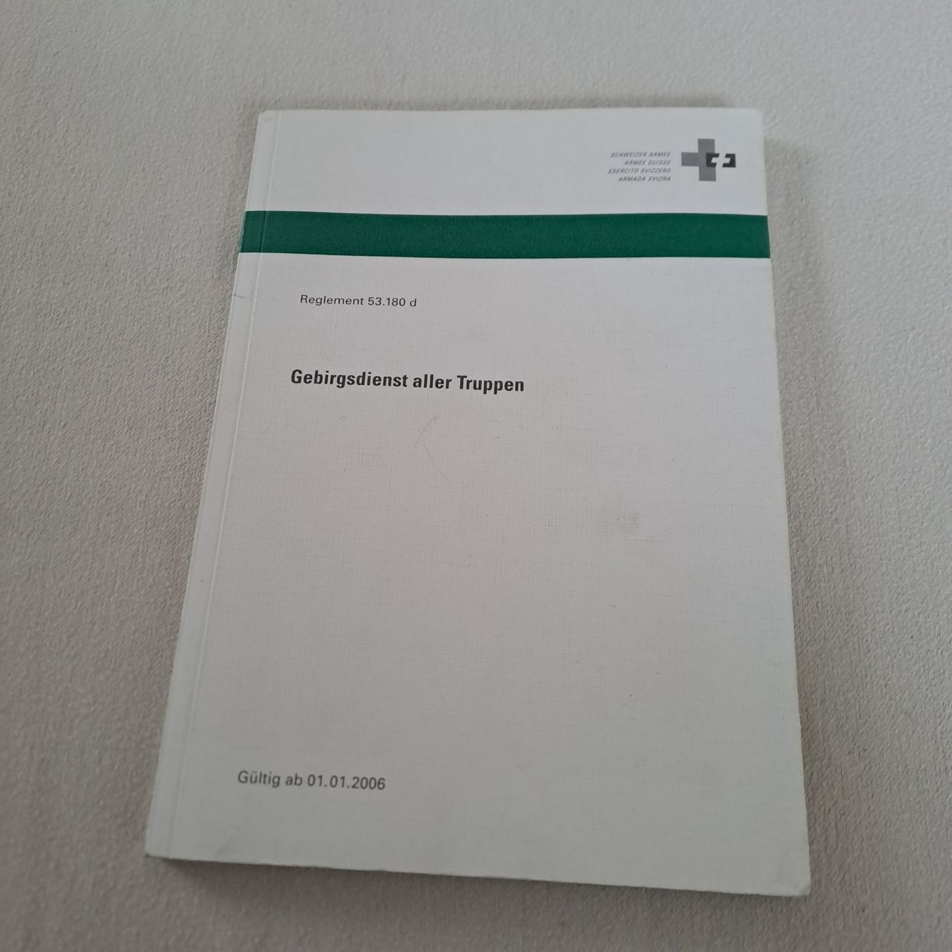 Libri: Gebirgsdienst aller Truppen – Usato da Gipf-Oberfrick venduto da Mig_29