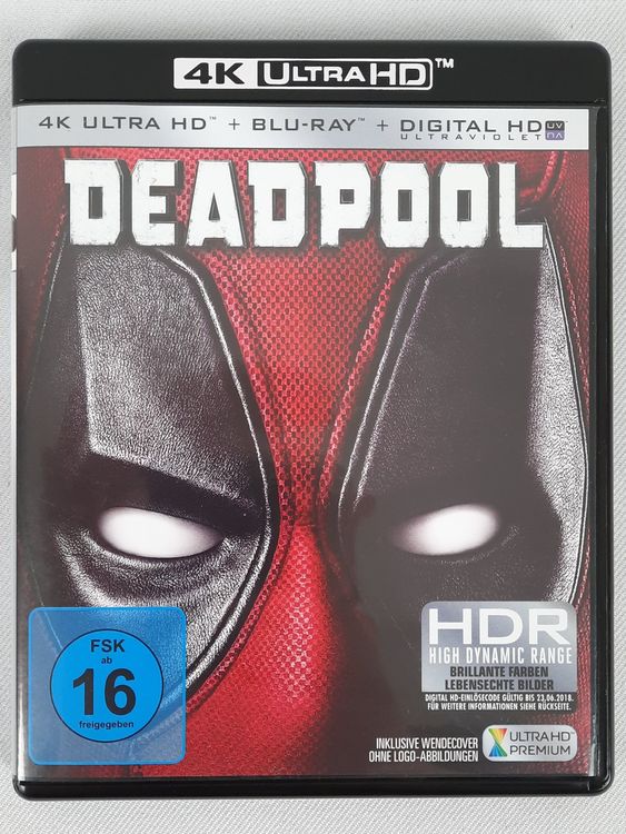 DEADPOOL Ultra HD + Bluray 2 Discs Kaufen auf Ricardo