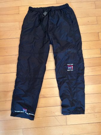 HipHopmarke schwarze Phat Farm New York Sporthose, Gr. L