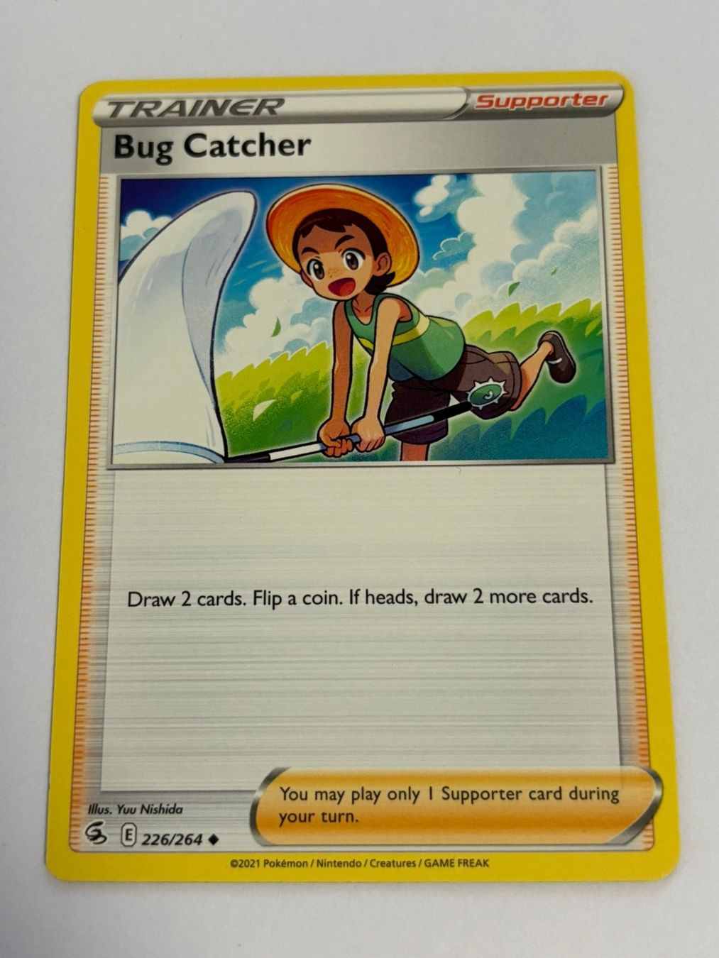 Pokémon Carte collezionabili: Pokemon-Karte Bug Catcher 226/264 – Usato da Herisau venduto da Seyashop1