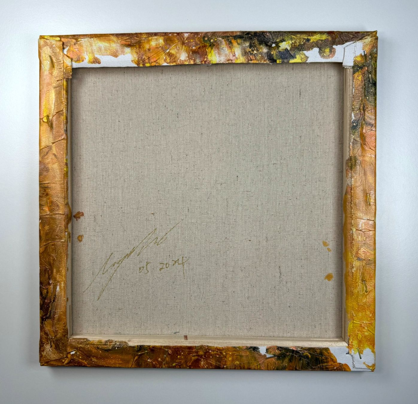 Dipinti: Acryl-Flüssigmalerei, quadratisch – Usato da Schlieren venduto da MayaSheng1983 2