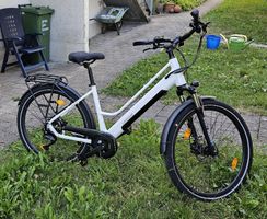 Leopard E-Citybike Urban Light 27.5 Un weiss neu