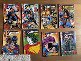 Superman Comics Dino #14–27 + Specials & Hochzeit – 18 Hefte