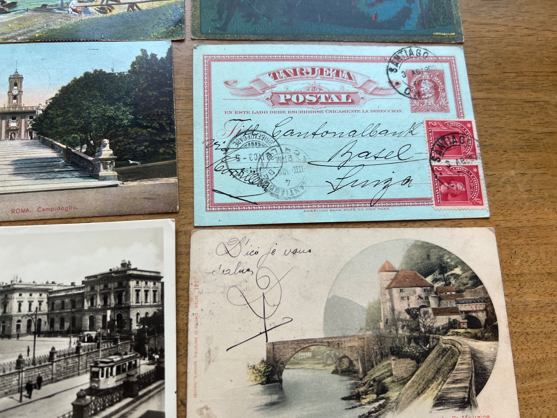 Cartoline postali: Ansichtskarten Konvolut 6Stück , Nr 230 – Usato da Glattfelden venduto da maa_qcj8 1