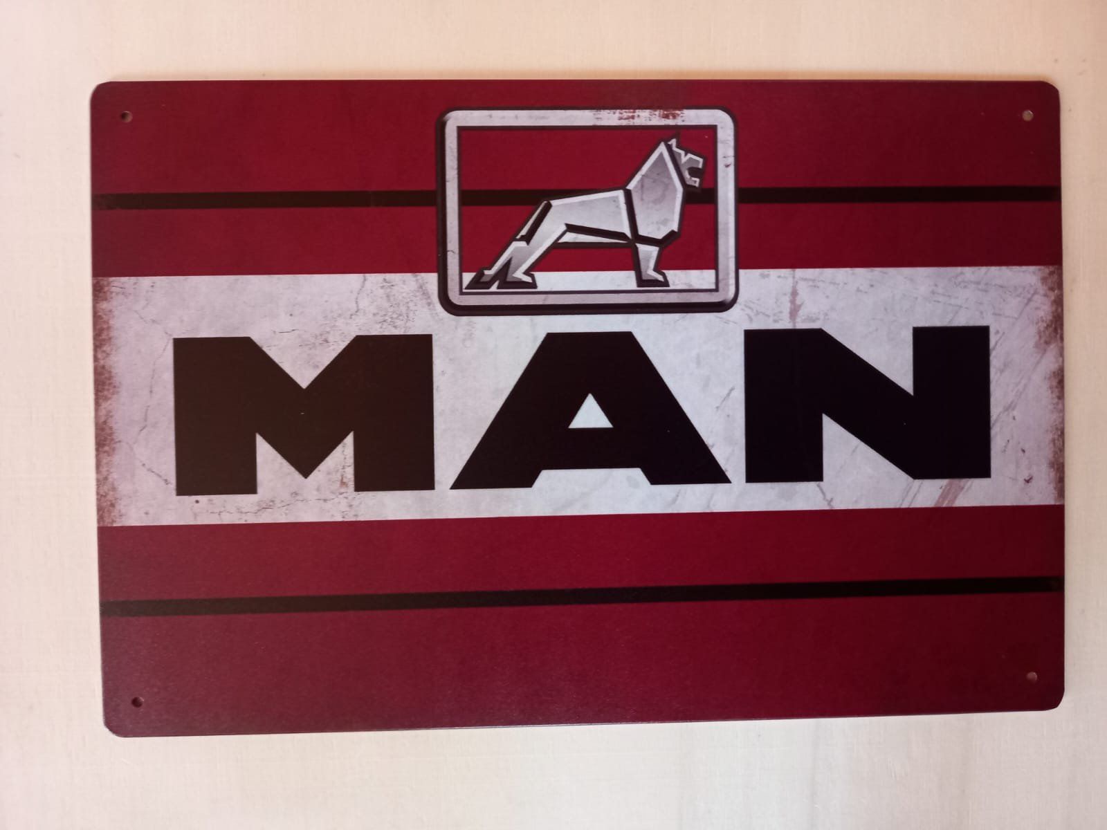 Man Insegne: MAN Blechschild – Nuovo (secondo la descrizione) da Alberswil venduto da mech350
