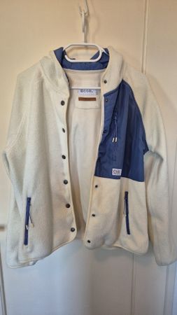 Coal Teddy Jacke weiss