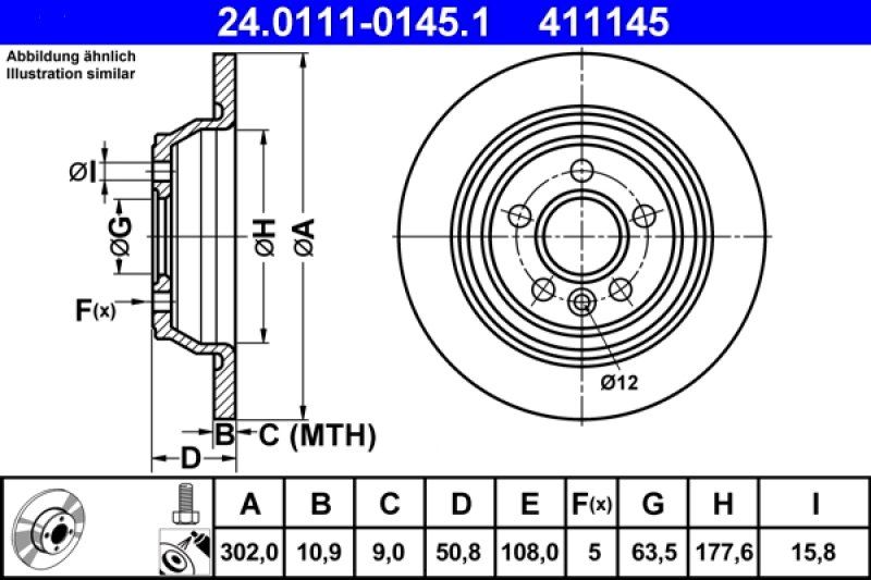 Freins: Bremsscheiben-set Galaxy/Kuga/S-Max – Neuf avec emballage d'origine à Bottighofen par zaap 1