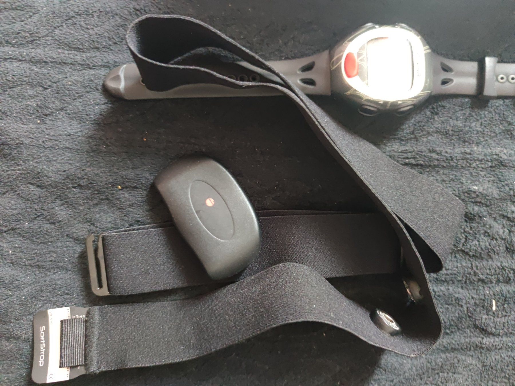 Polar Smartwatch: Polar S210 + Sendergurt – Gebraucht aus Meggen von Malecifent