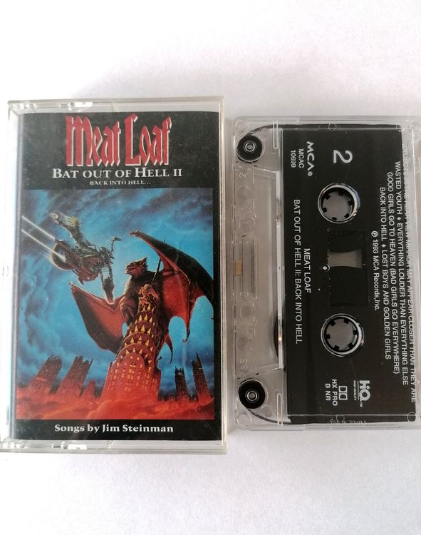 Meat Loaf Bat out of hell II K7 Kaufen auf Ricardo