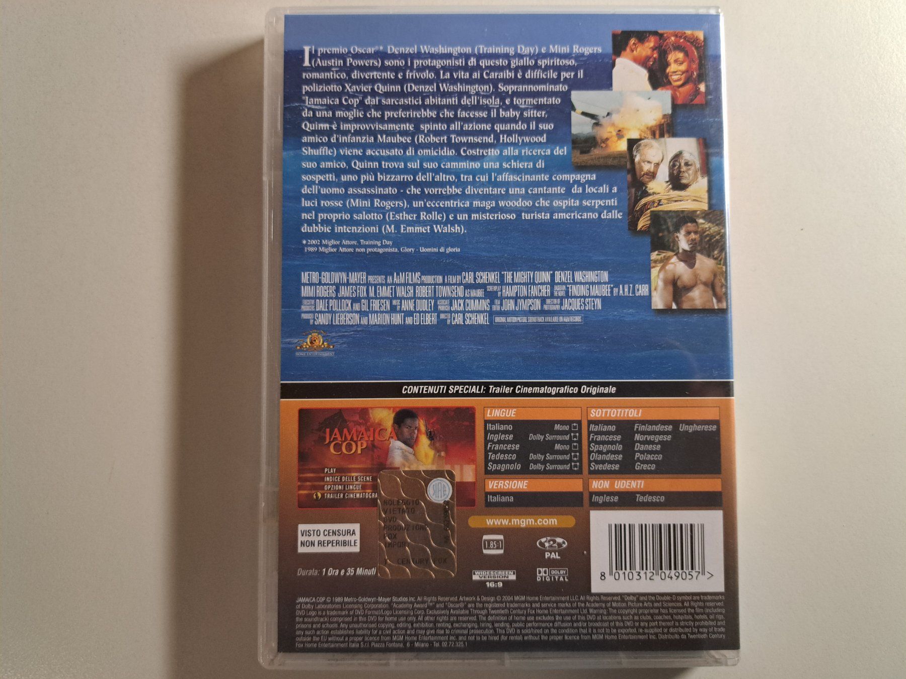 Alle DVDs: THE MIGHTY QUINN - JAMAICA COP – Gebraucht aus Wichtrach von LuckyLuke69 1