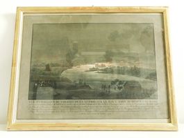 Orig. Aquatinta 1797 Christian von Mechel Basel – Zertifikat