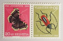 Z39, Seltener Abart Schmetterlings-Ei, postfrisch Kt. 320.-