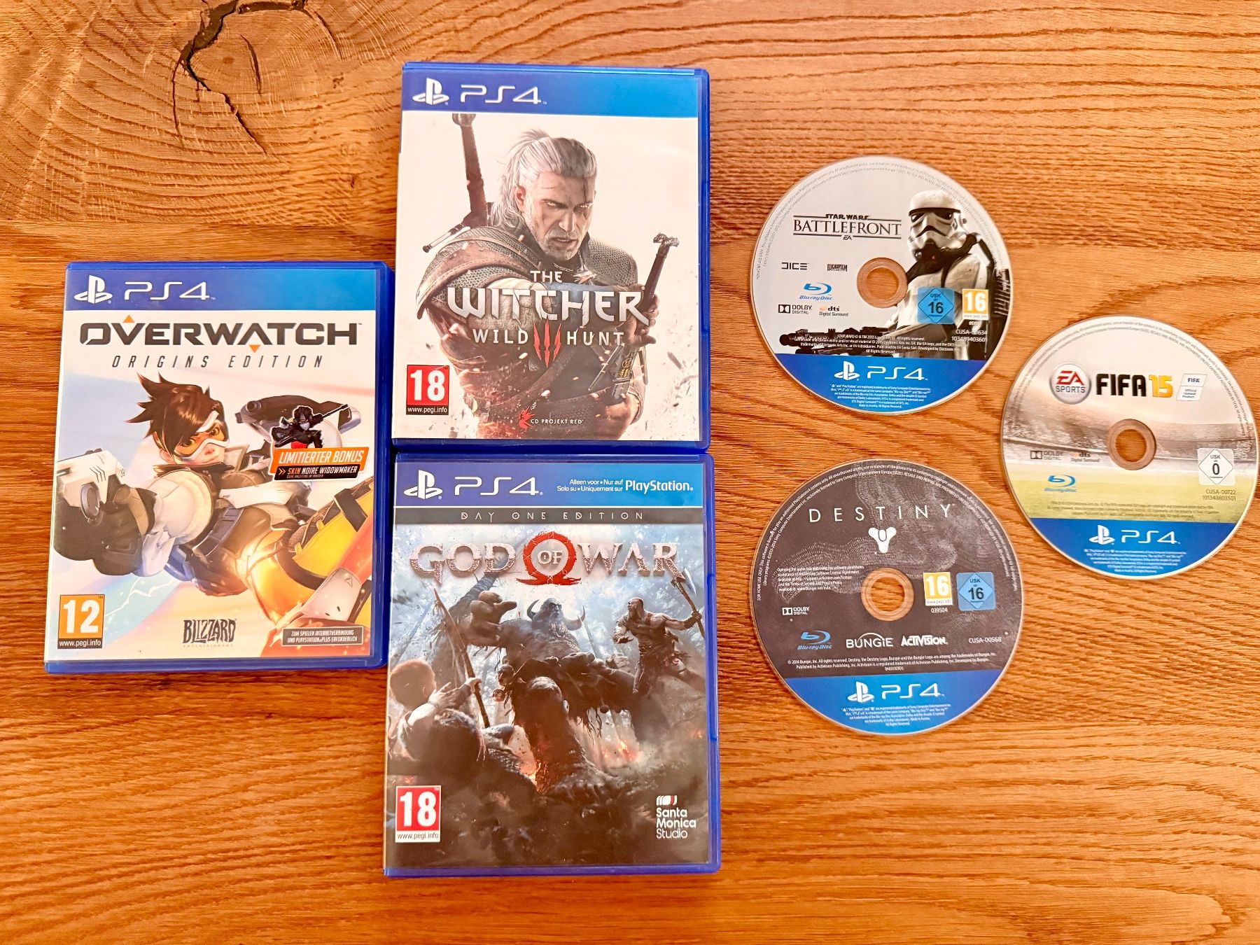 Giochi: PS4 Spiele Paket mit 6 Spielen – Nuovo (secondo la descrizione) da Zürich venduto da eli_l9sw