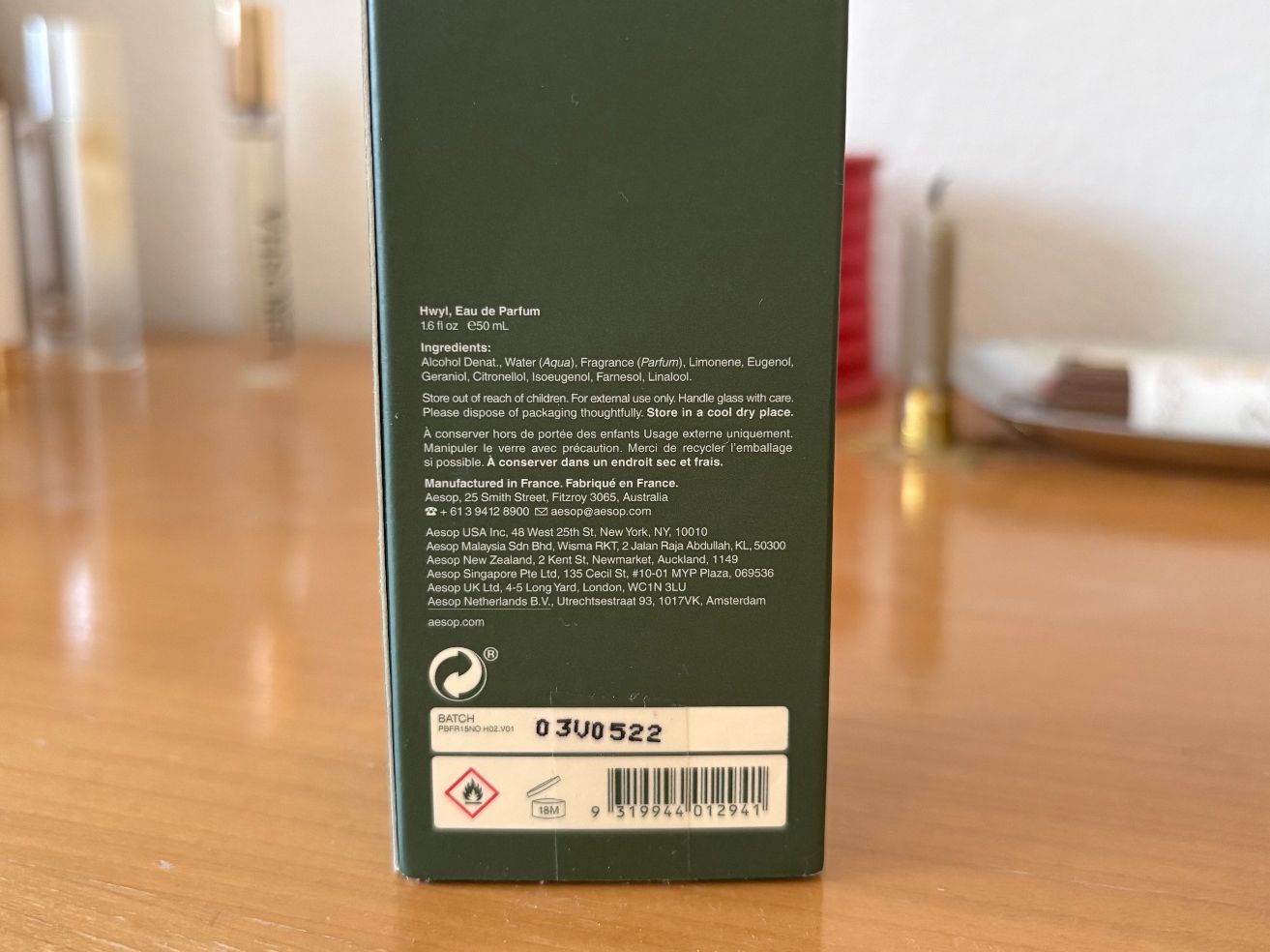 Aesop Profumi & Eau de Toilette: Hwyl by Aesop – Usato da Basel venduto da evd_qk7z 2