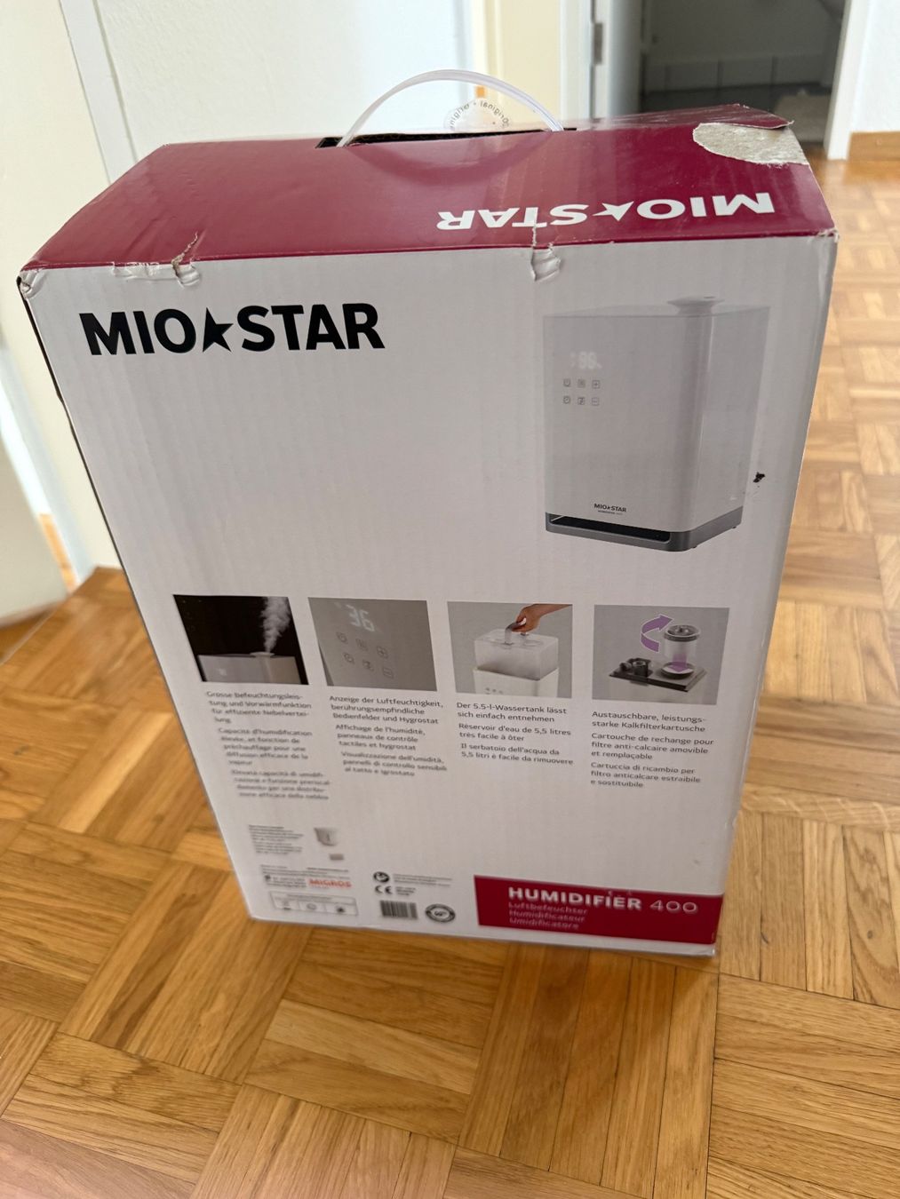 Mio Star Luftbefeuchter: Mio Star Luftbefeuchter Humidifier 400 neu – Neu und originalverpackt aus Oberentfelden von mel_f97j 2